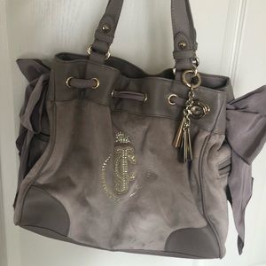 Juicy Couture Velvet Tote Bag